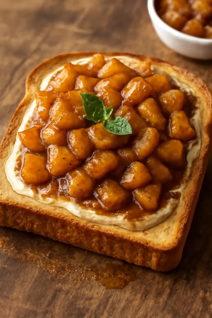 Apple Pie Toast