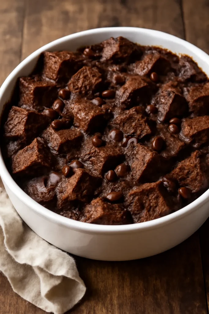 Chocolate Bread Pudding