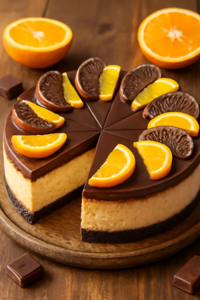 Chocolate Orange Cheesecake