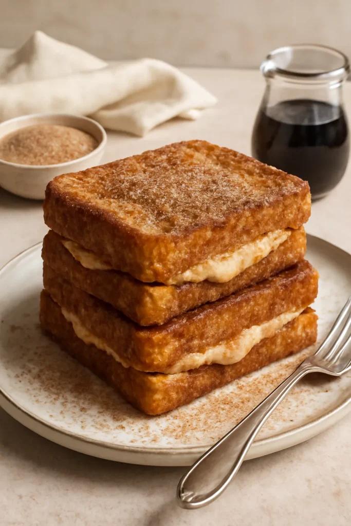 Churro Stuffed French Toast