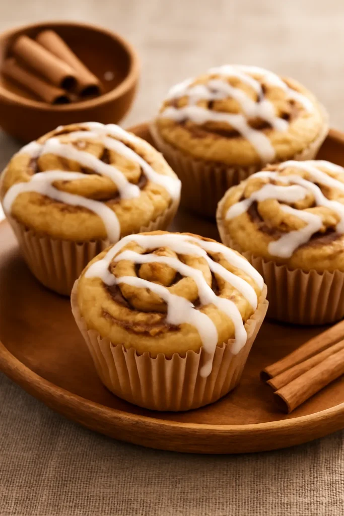 Cinnamon Roll Muffins