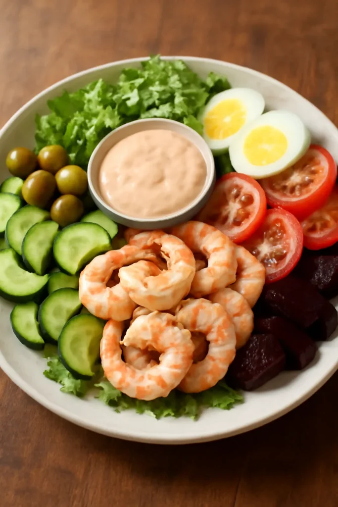 Classic Shrimp Louie Salad