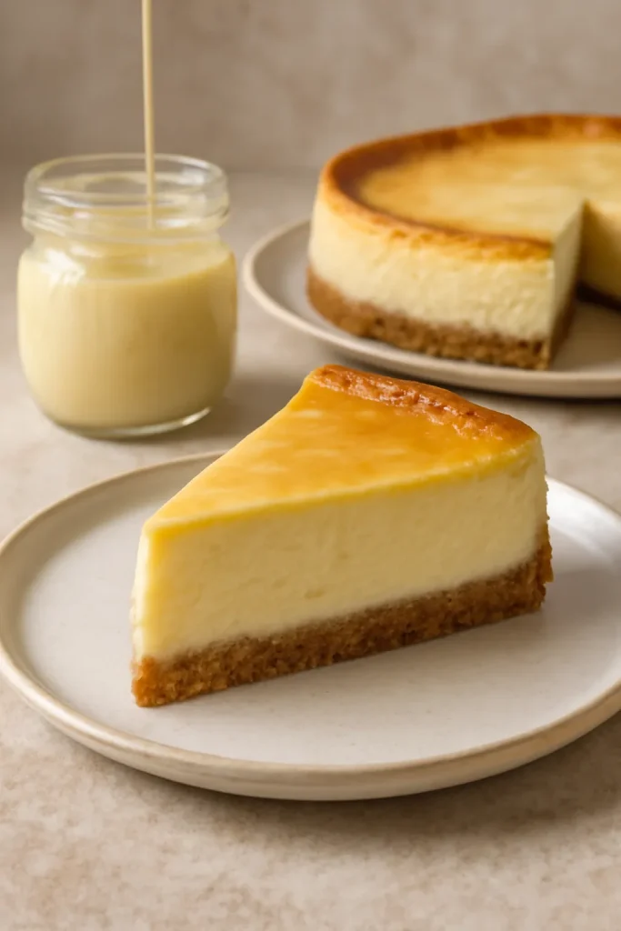 Condensed Milk Cheesecake