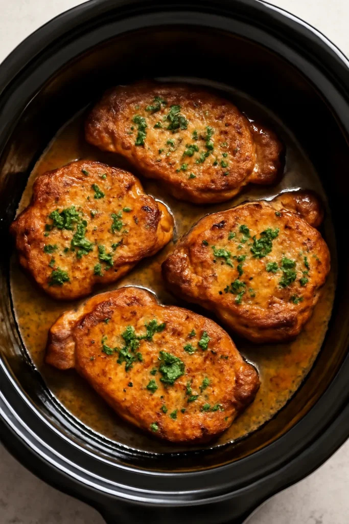 Crock Pot Pork Chops