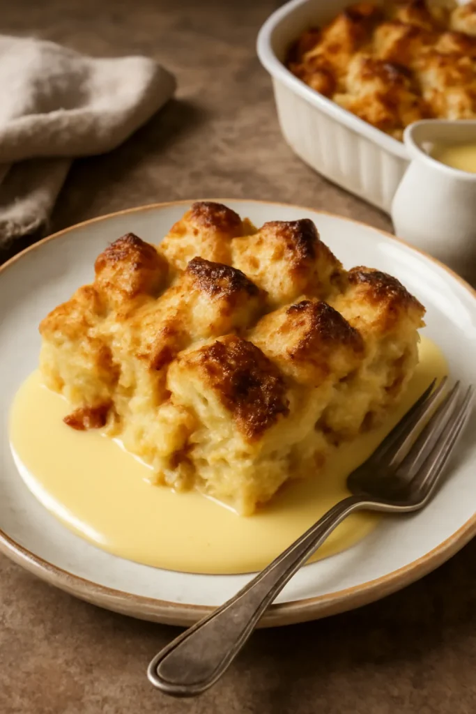 Custard Bread Pudding