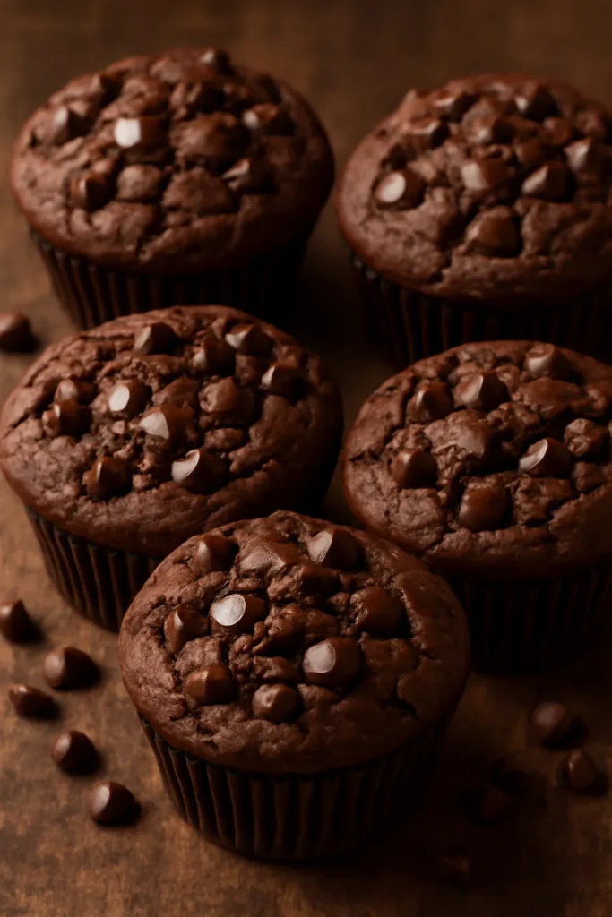 Double Chocolate Muffins