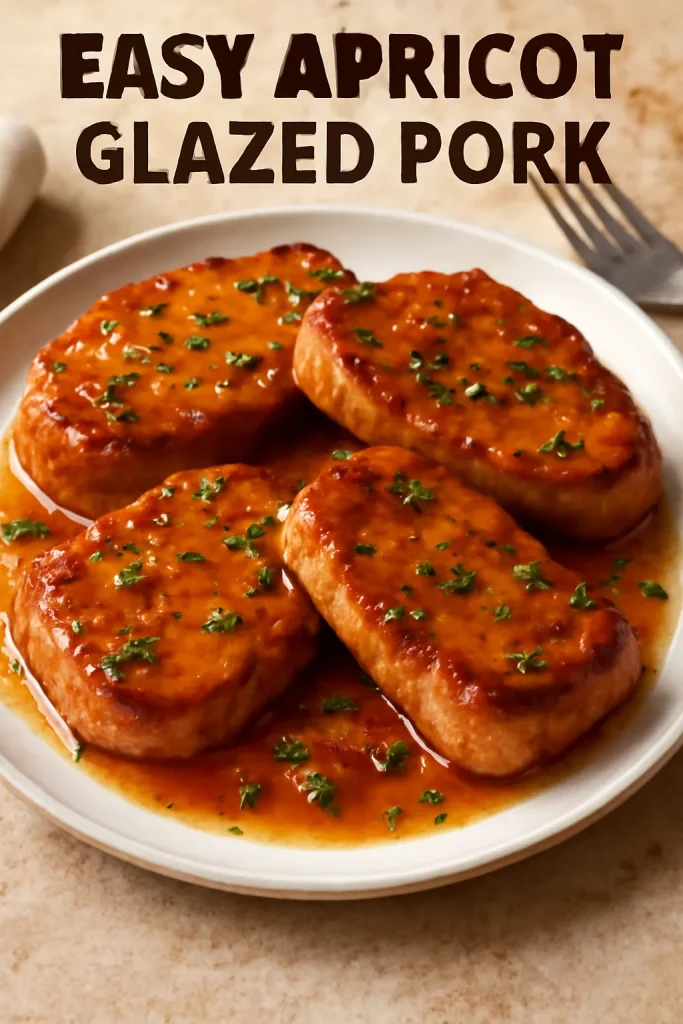 Easy Apricot Glazed Pork