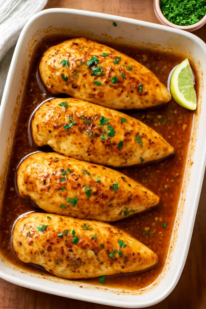 Easy Baked Honey Dijon Chicken Breast