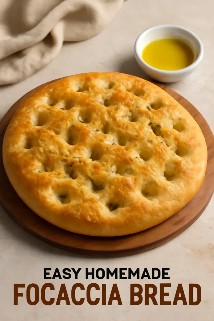 Easy Homemade Focaccia Bread