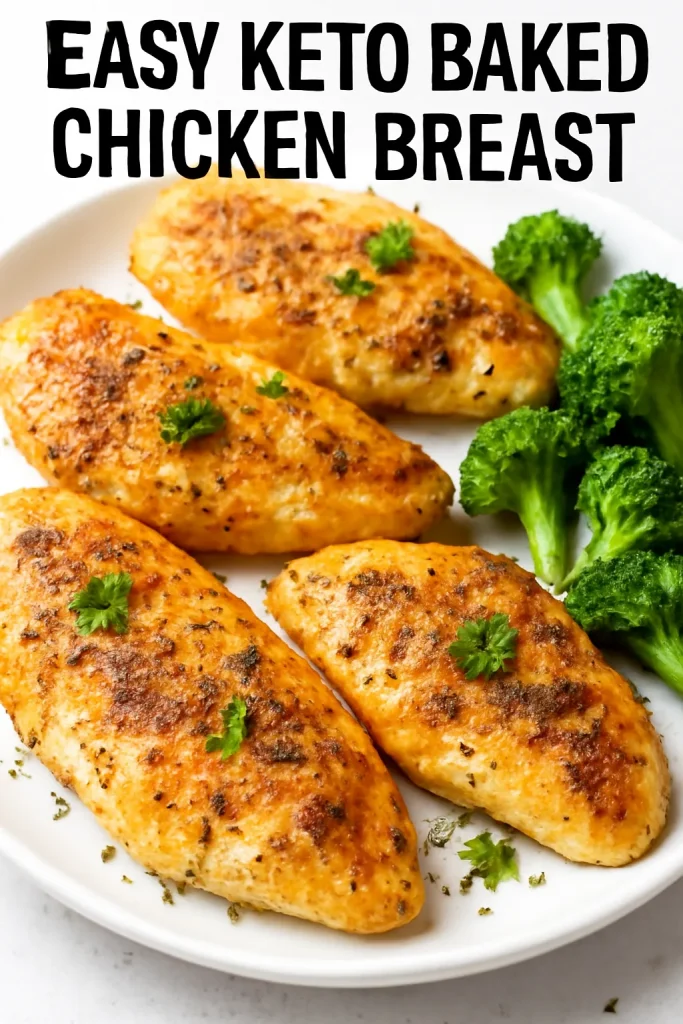 Easy Keto Baked Chicken Breast