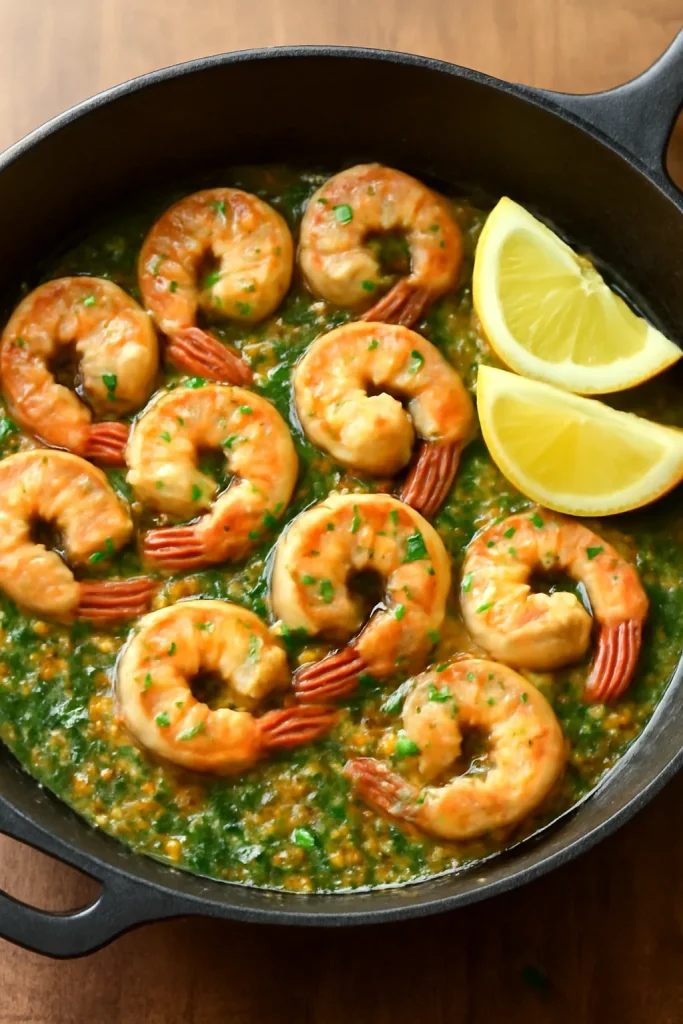 Easy One Pan Shrimp Scampi