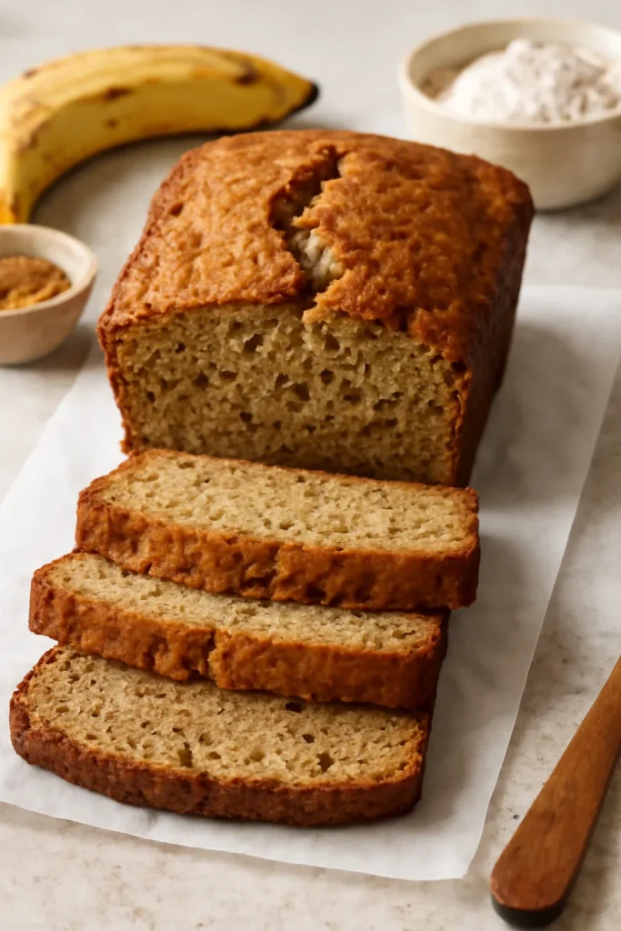 Eggless Banana Bread