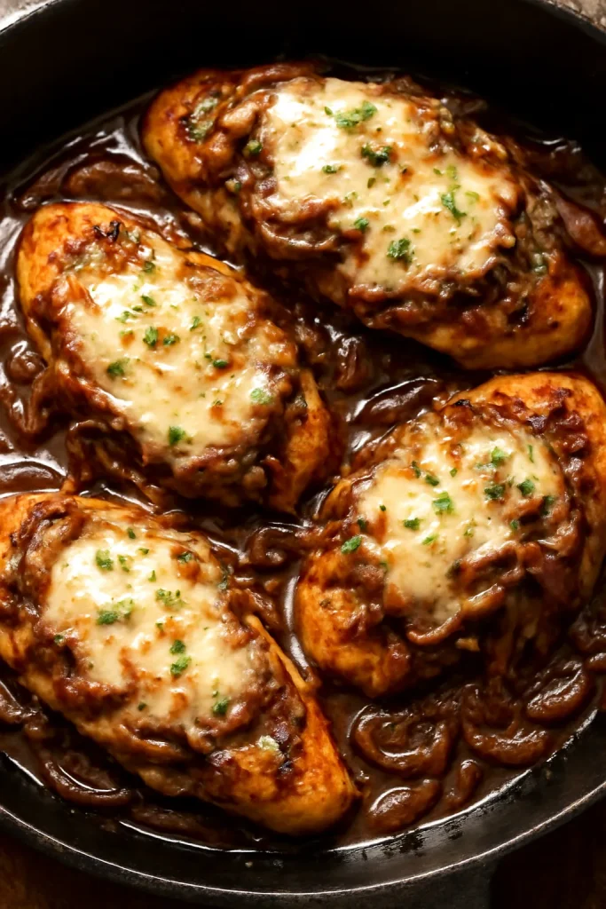 French Onion Chicken Breast