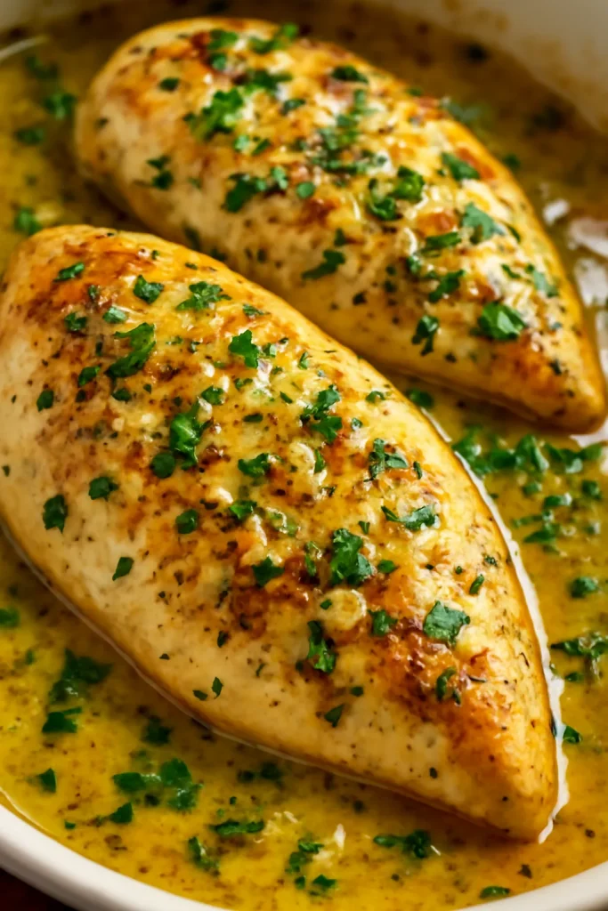 Garlic Butter Baked Chicken Breast