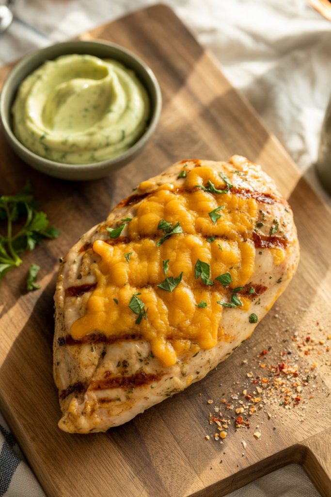 Garlic Cheddar Chicken Breast