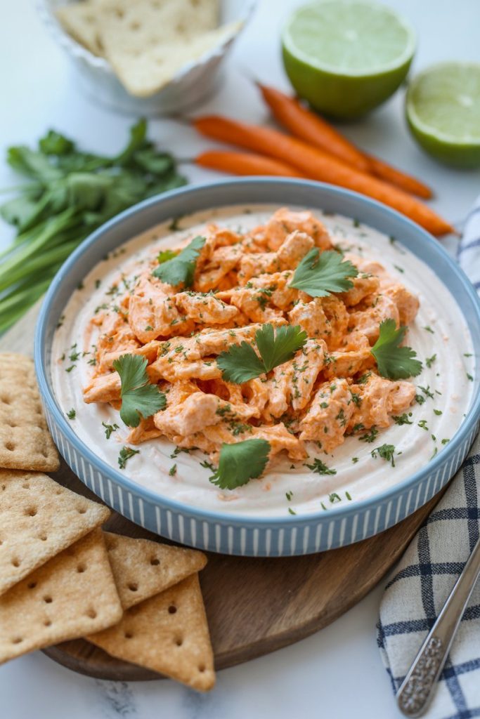 Greek Yogurt Buffalo Chicken Dip