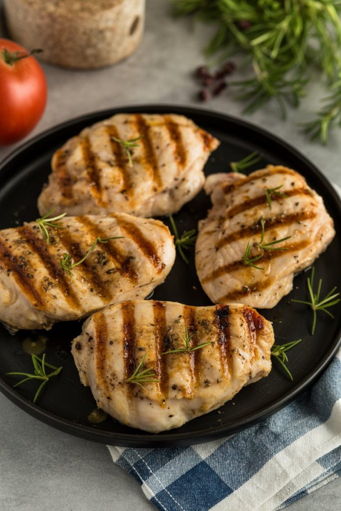 Grilled Boneless Chicken Thighs
