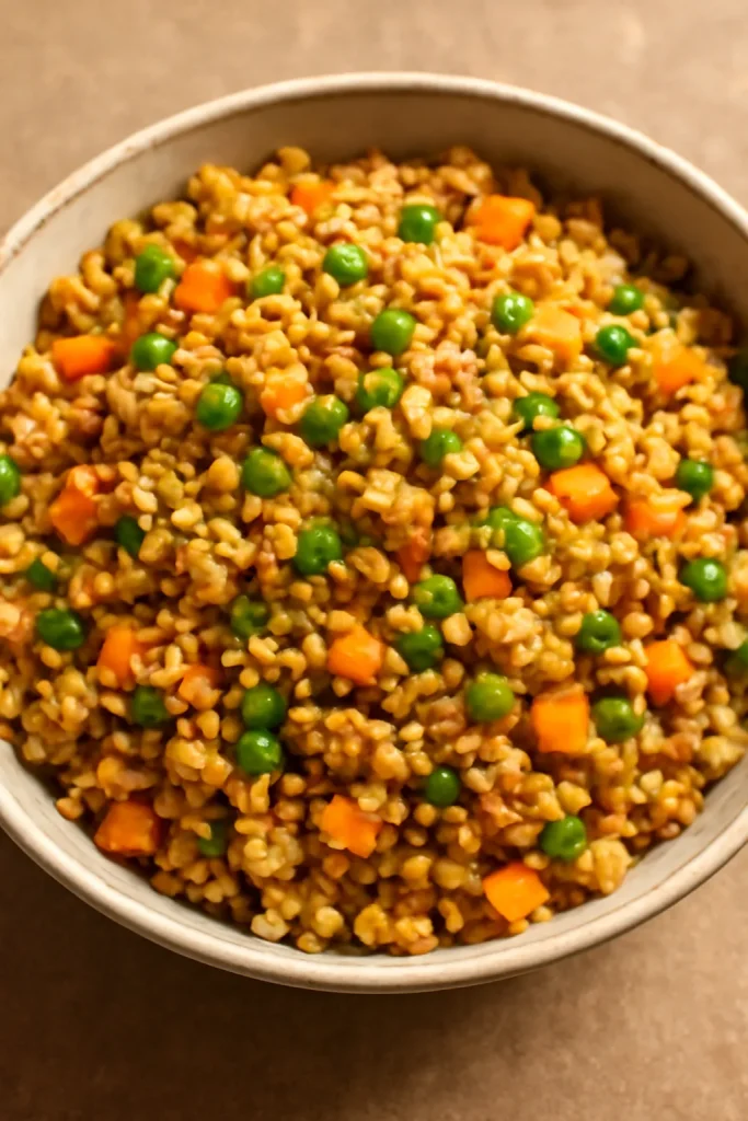 Ground Chicken Fried Rice