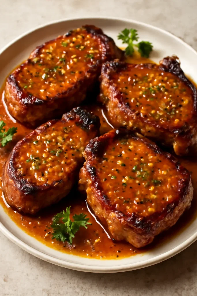 Honey Glazed Pork Chops
