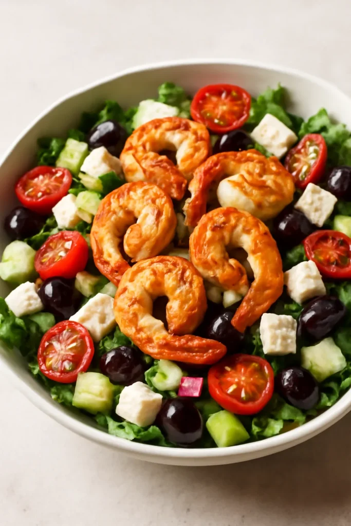 Mediterranean Shrimp Salad