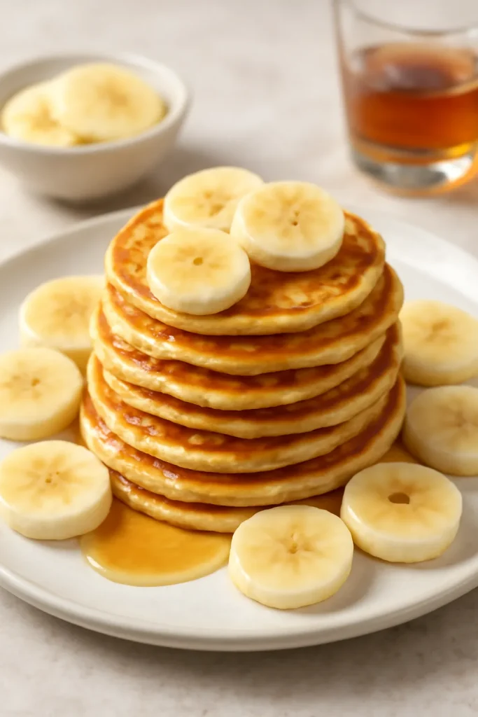 Mini Banana Pancakes