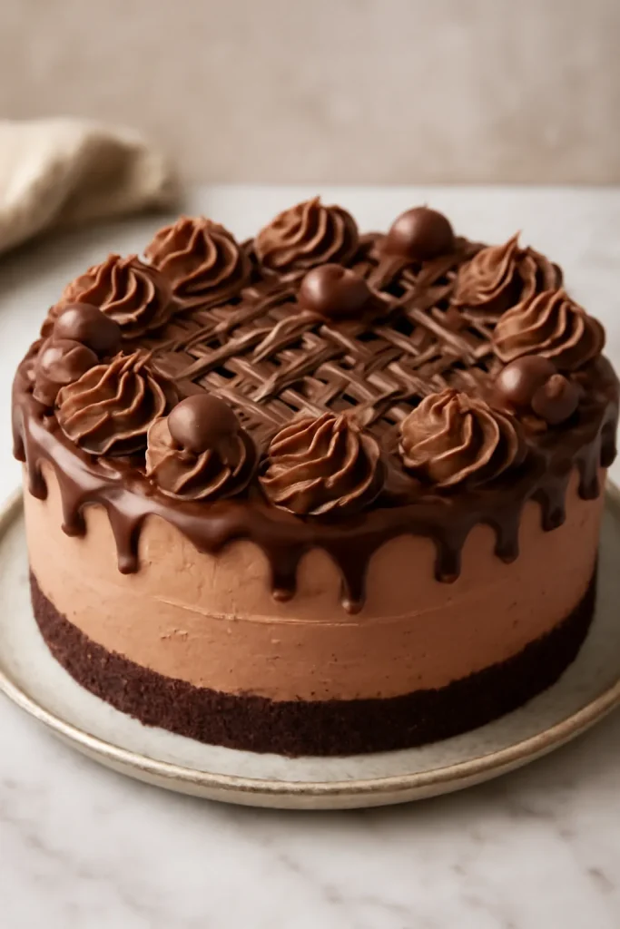 No bake Nutella cheesecake