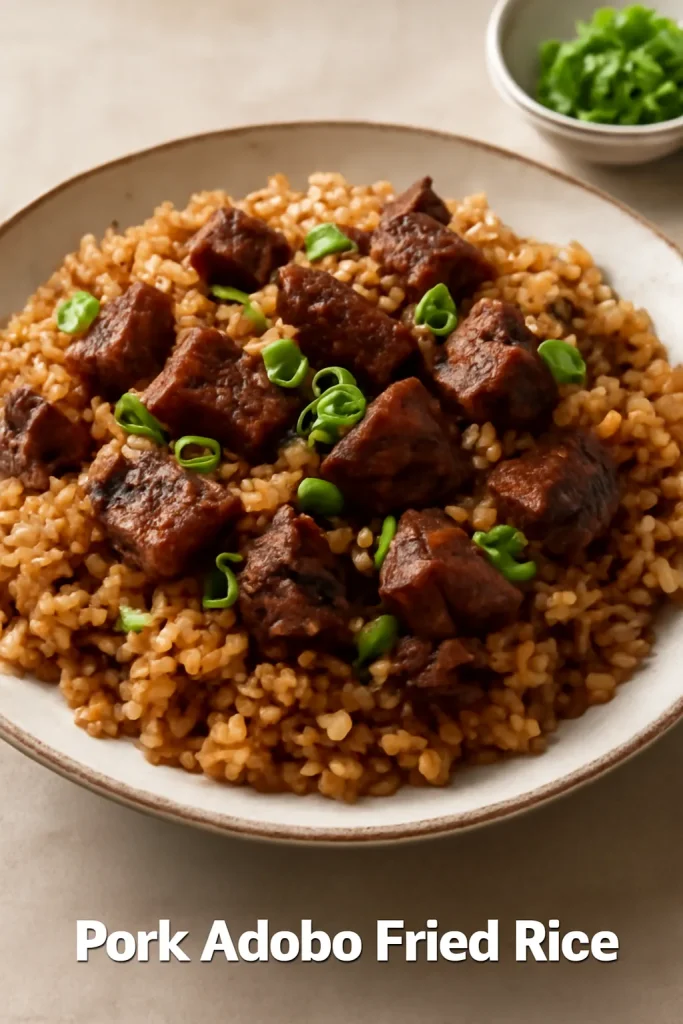 Pork Adobo Fried Rice