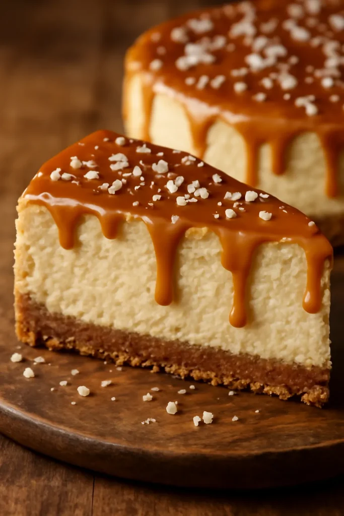 Salted Caramel Cheesecake