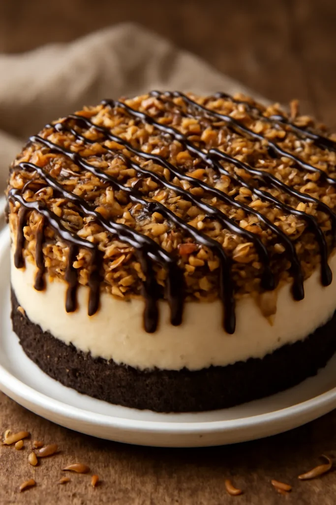 Samoa Cheesecake