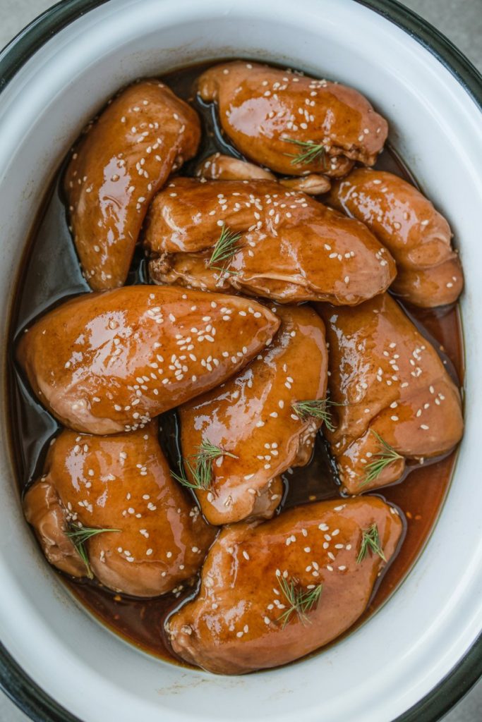 Slow Cooker Honey Garlic Chicken
