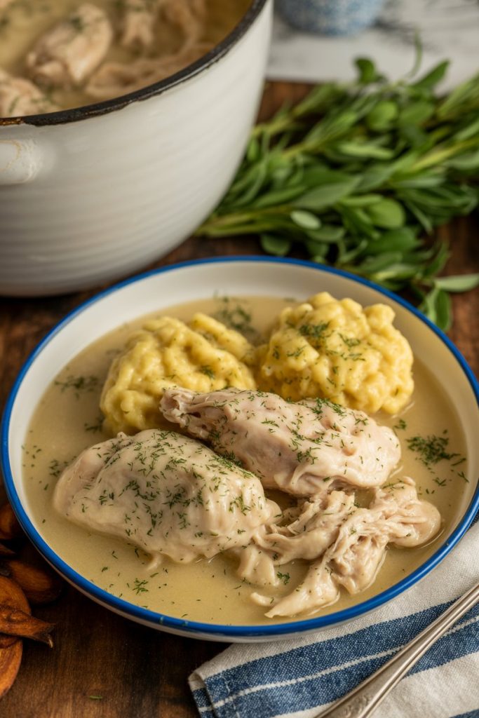 Southern Style Chicken and Dumpling