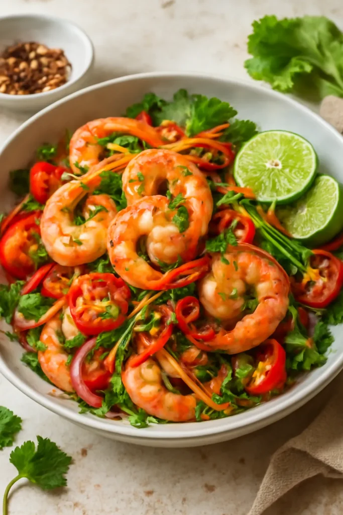 Spicy Thai Shrimp Salad