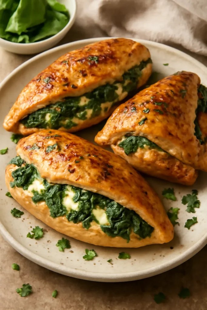 Spinach Stuffed Chicken Breast