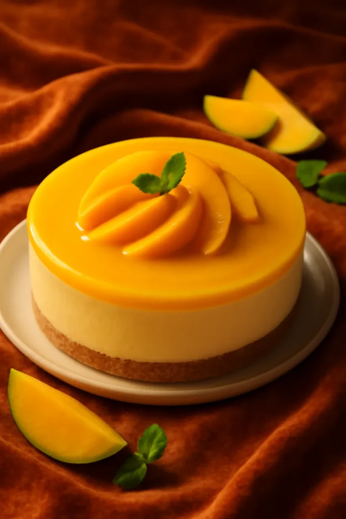 Velvety Mango Cheesecake Bliss